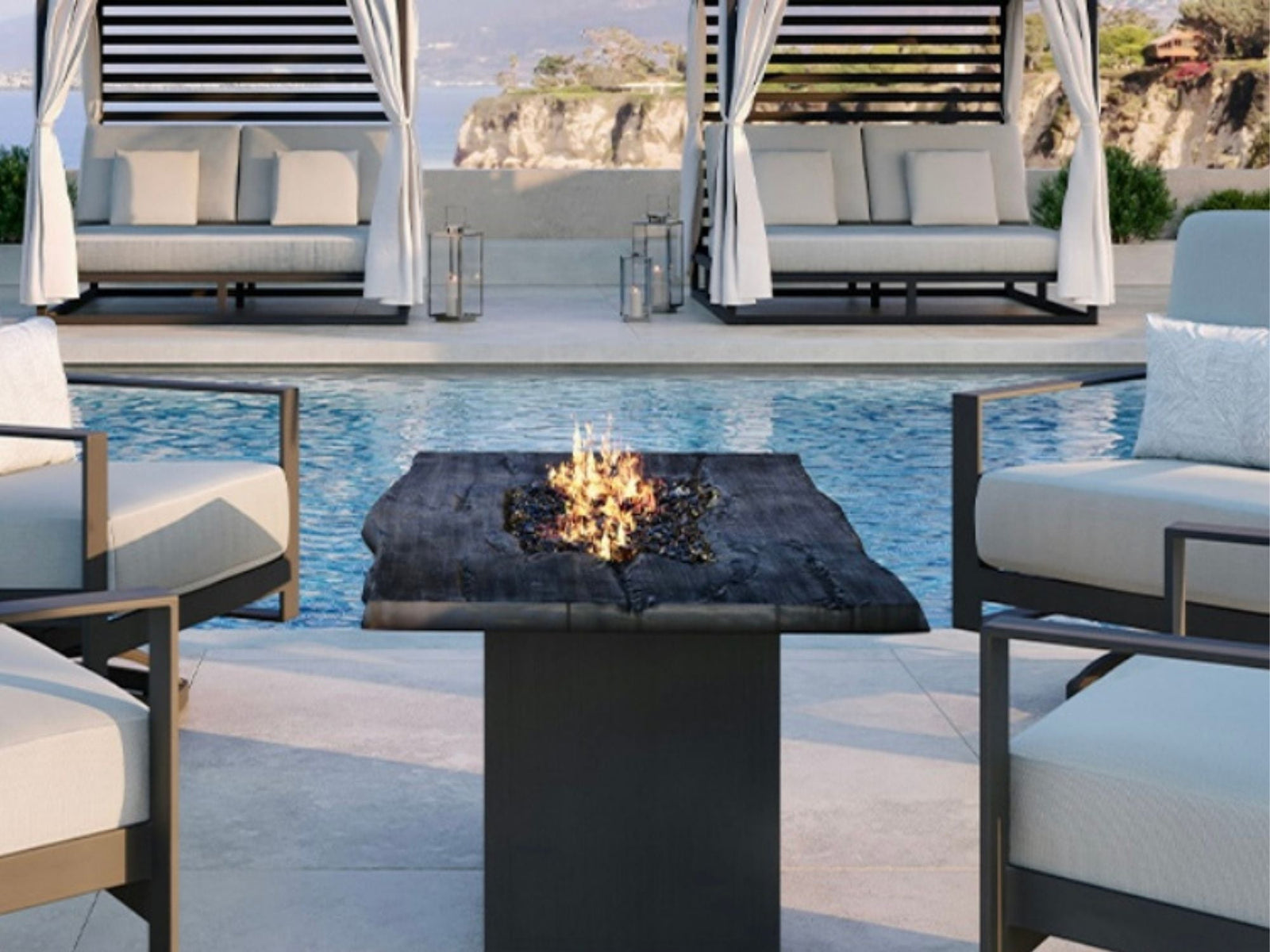 Contemporary Firepits