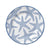Seersucker Sea Melamine Outdoor Dinnerware