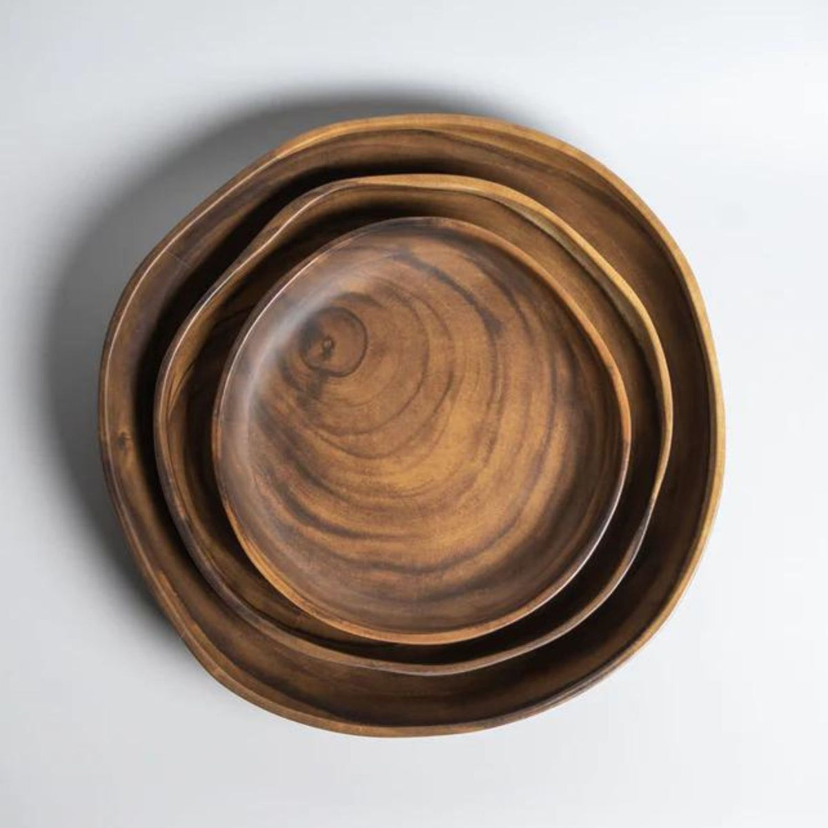 Sequoia Wood Melamine Outdoor Dinnerware