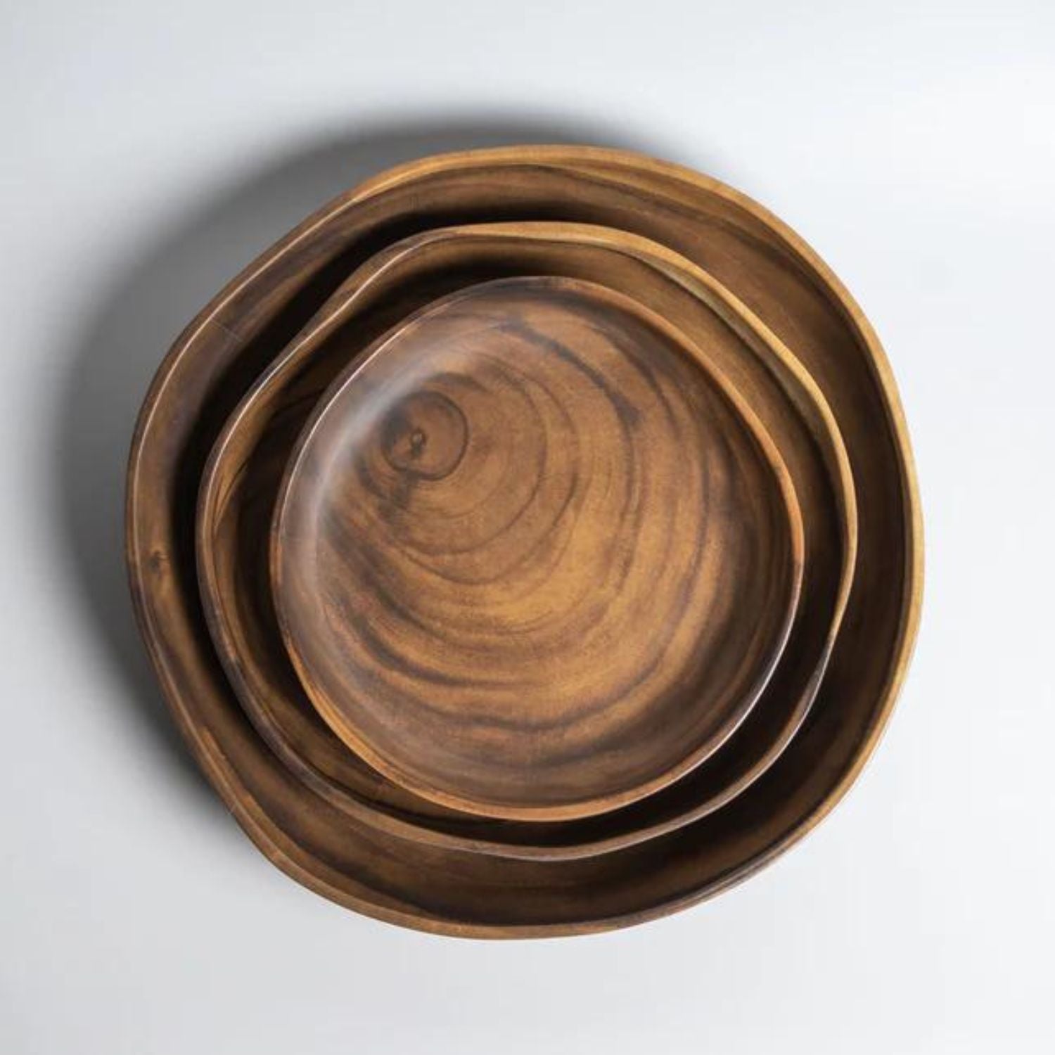 Sequoia Wood Melamine Outdoor Dinnerware