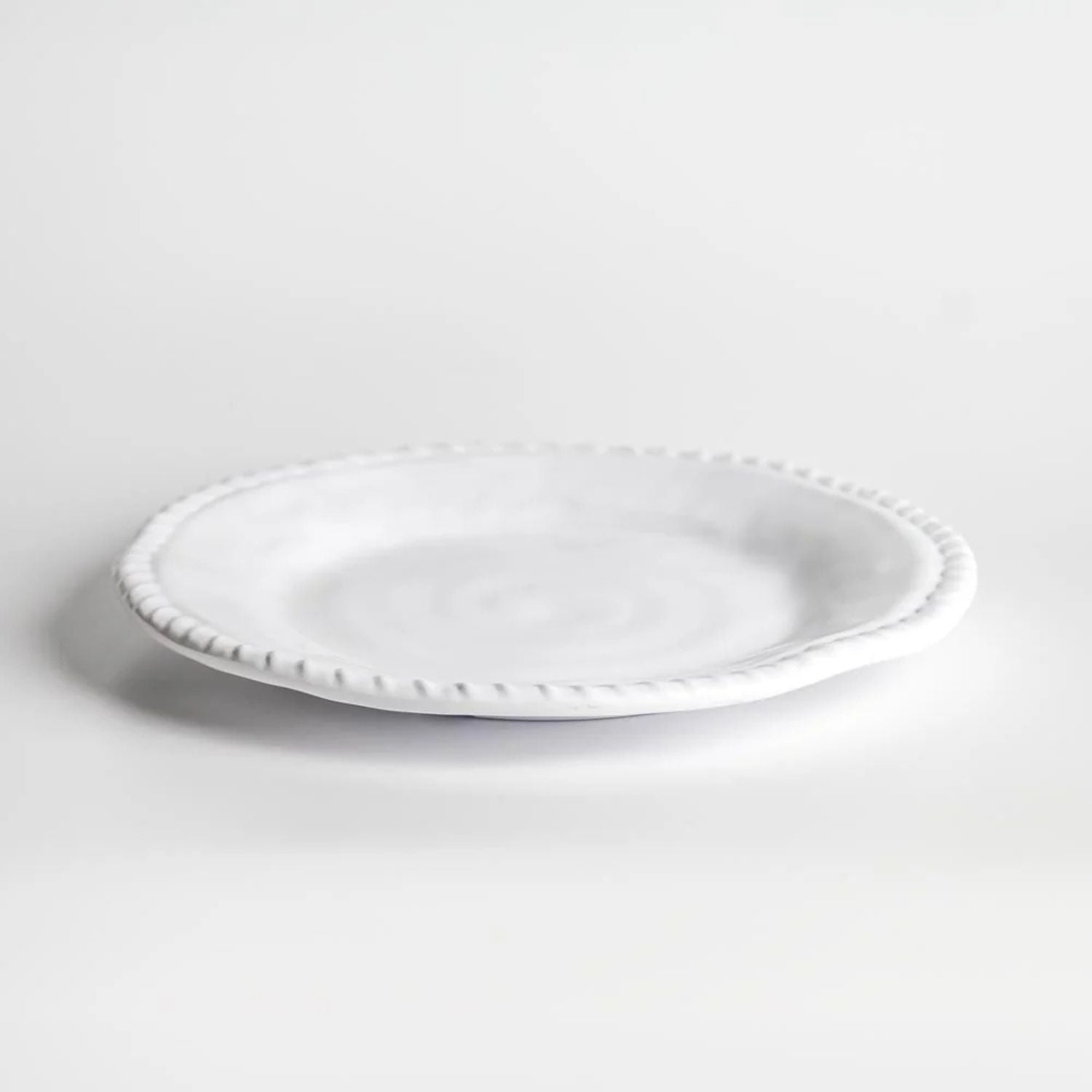 White Rope Melamine Outdoor Dinnerware