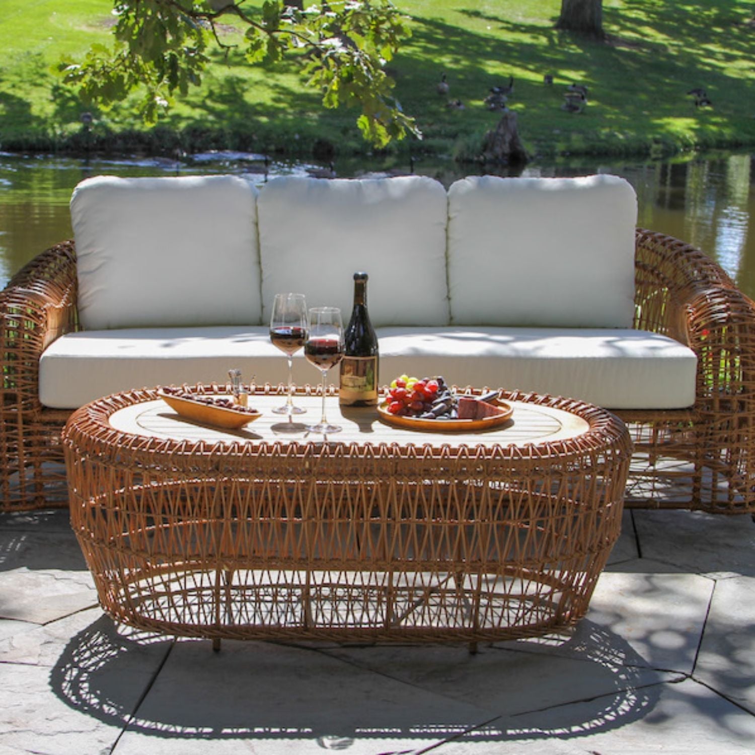 Cushioned Seating - Wicker by Outdoor Interiors
