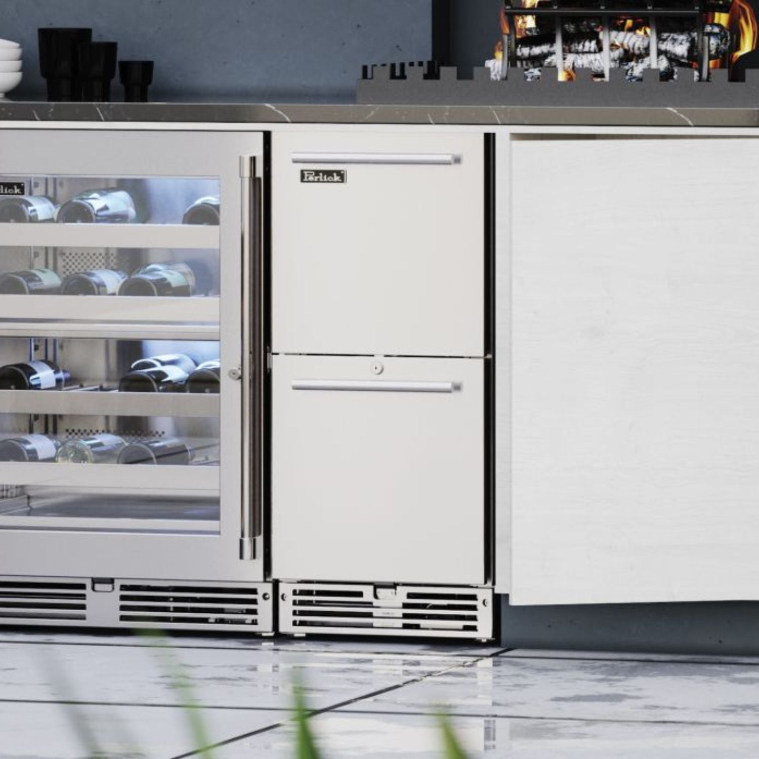 Marine Grade Coastal Outdoor Refrigerators