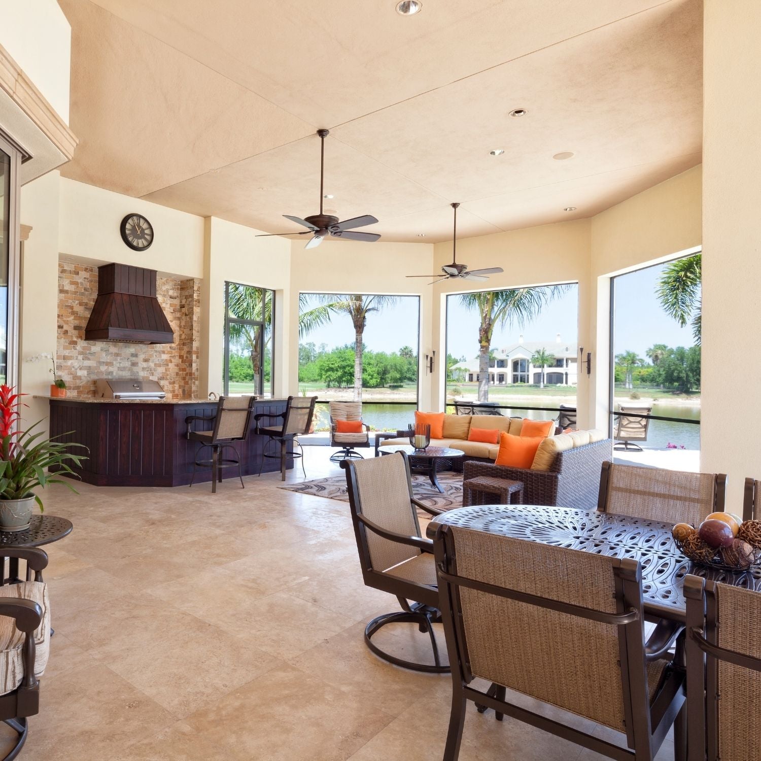 Retractable Outdoor Screens, Custom Decorative Outdoor Screens