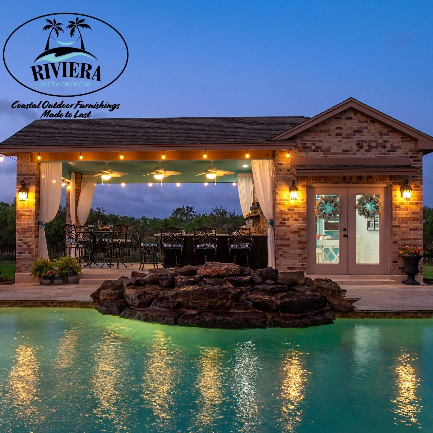 Sunbrella Outdoor Curtains Standard and Wind Resistant