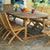 Teak, extension (butterfly leaf) table, patio furniture, Rockport, Texas