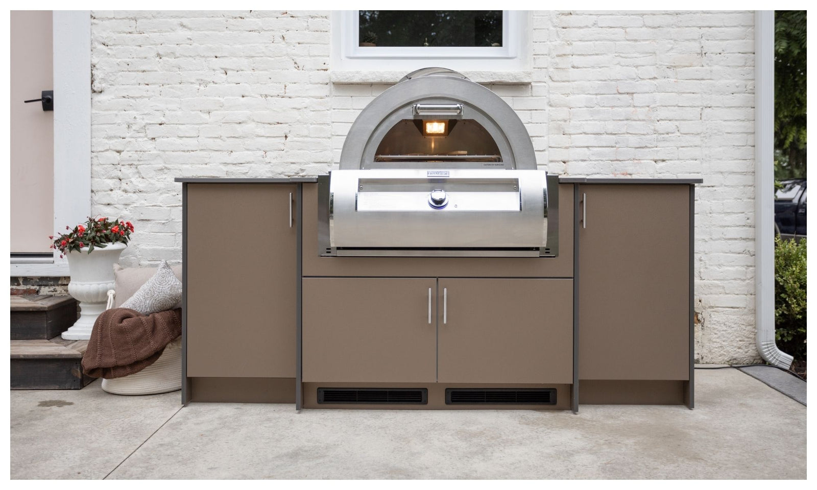 HDPE, Marine Grade Polymer, Outdoor Kitchen, Outdoor Pizza Oven, Riviera Outdoor Décor, Corpus Christi, Texas