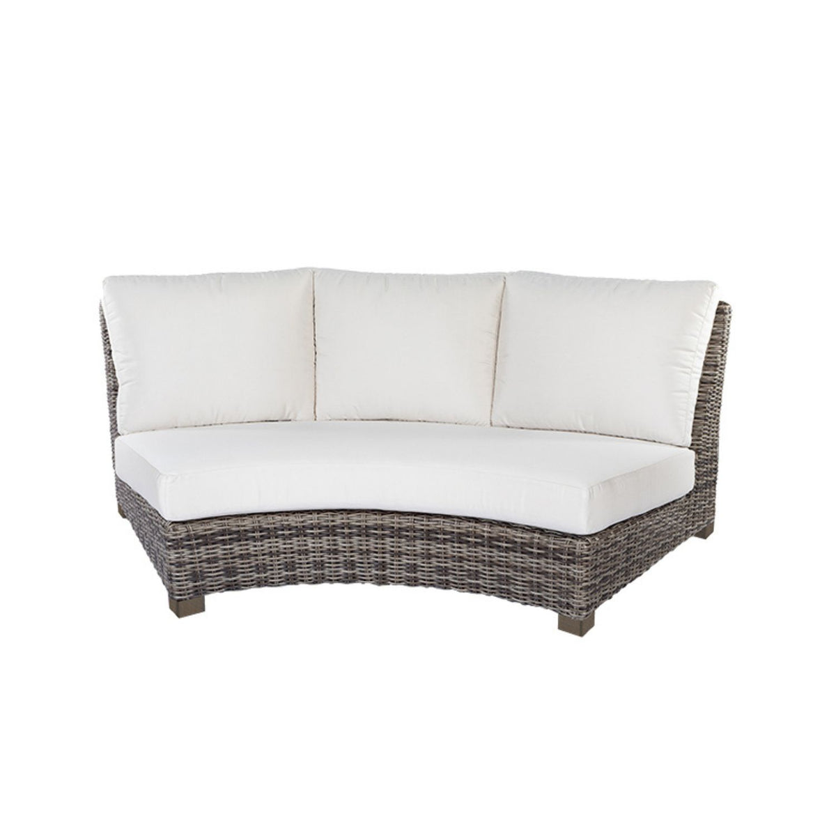 Avallon 90° Curved Corner Section with 6" cushion