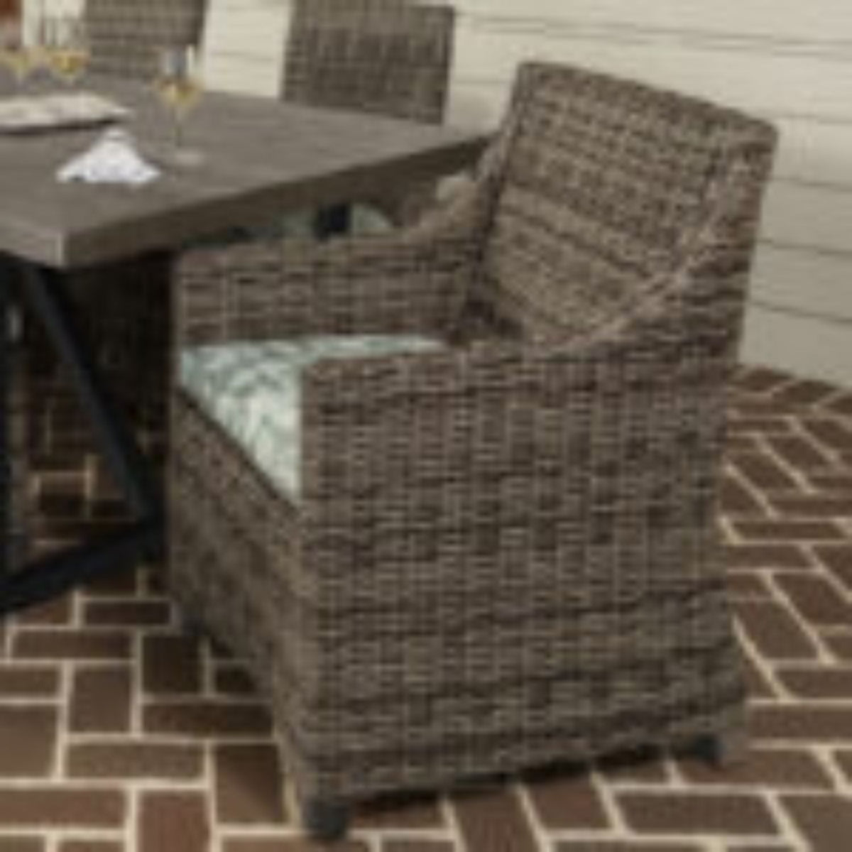 Avallon Dining Arm Chair with 2.5" cushion