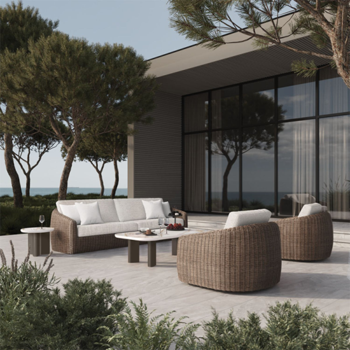 Boulevard XL Sofa (2 seat) with 6" cushion