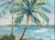 Coastal Palms 1 by  West of the Wind, Outdoor Canvas Art