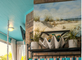 Outdoor Canvas Art, West of the Wind, Soft Sands, Studios of Riviera Outdoor Décor, Corpus Christi, 