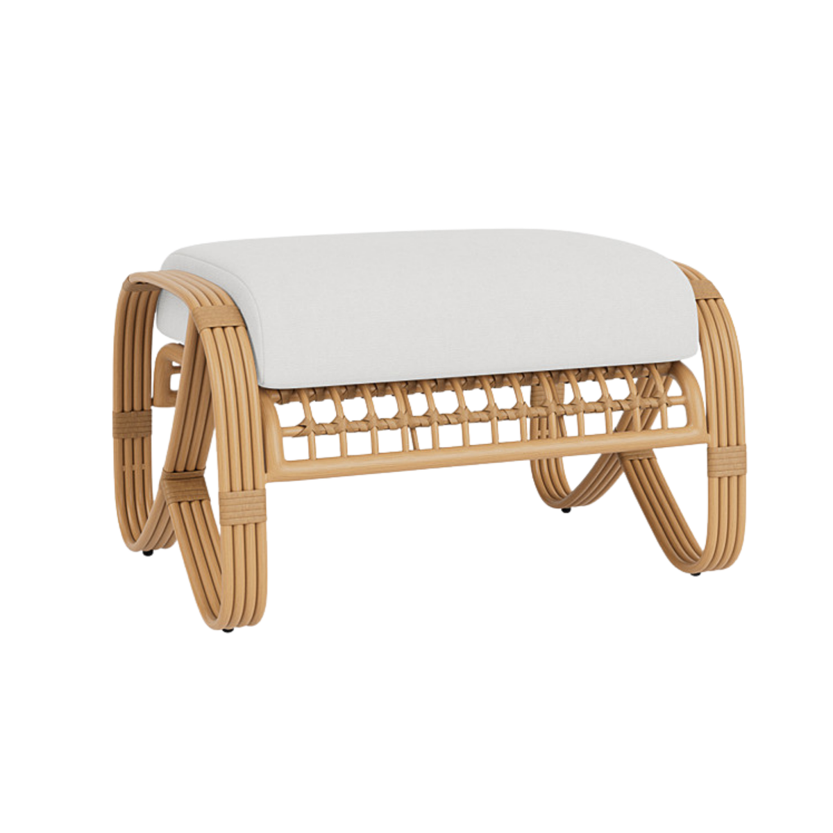 Ottoman, Riviera, Patio Sets Collection by Lloyd Flanders, cast aluminum- rust proof