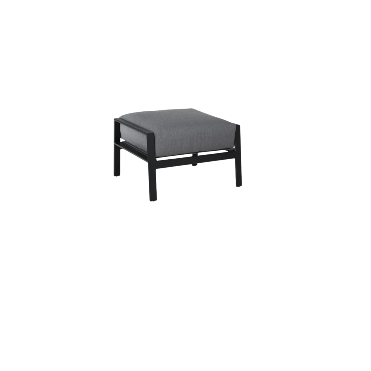 Castelle Prism Deep Seating Aluminum Outdoor Ottoman, withstands strong coastal conditions