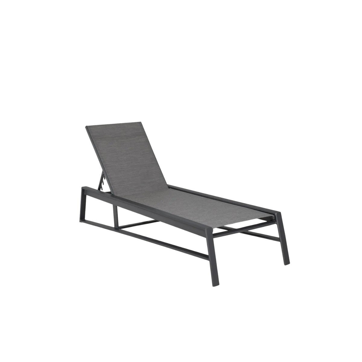 Castelle Prism Sling Dining Aluminum Adjustable Outdoor Chaise Lounge- no rust and powder coated.