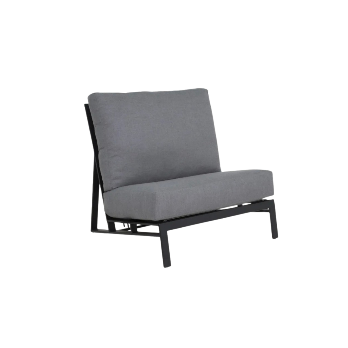 Castelle Prism Sectional Seating Aluminum Outdoor Lounge Chair, withstands coastal conditions