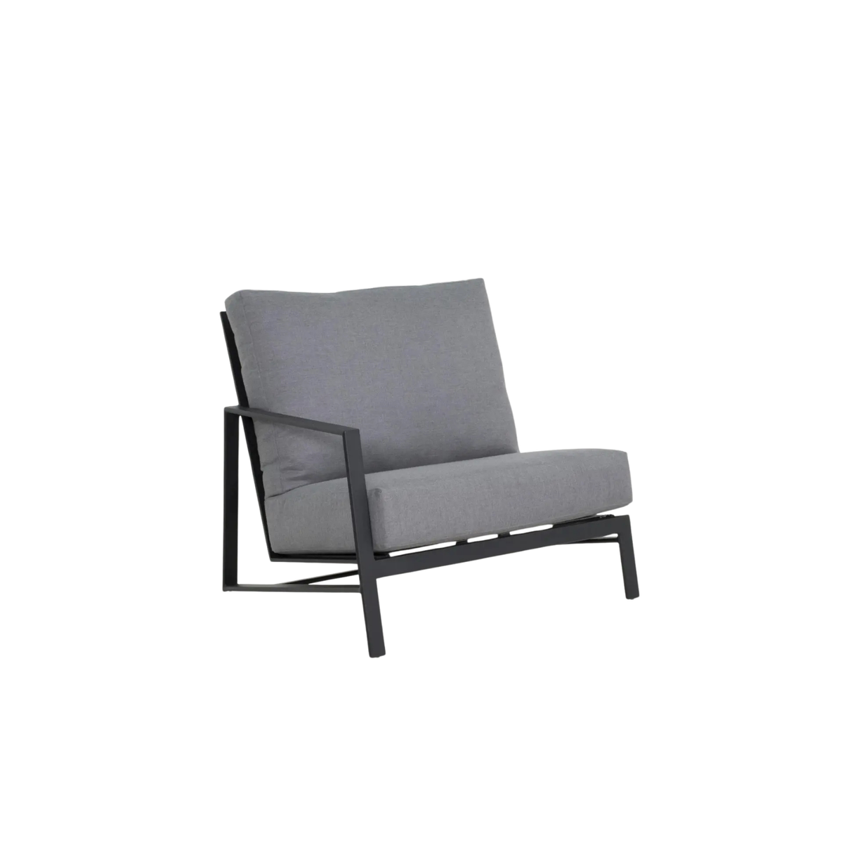  Castelle Prism Sectional Seating Aluminum Right Arm, withstands coastal conditions. modern design