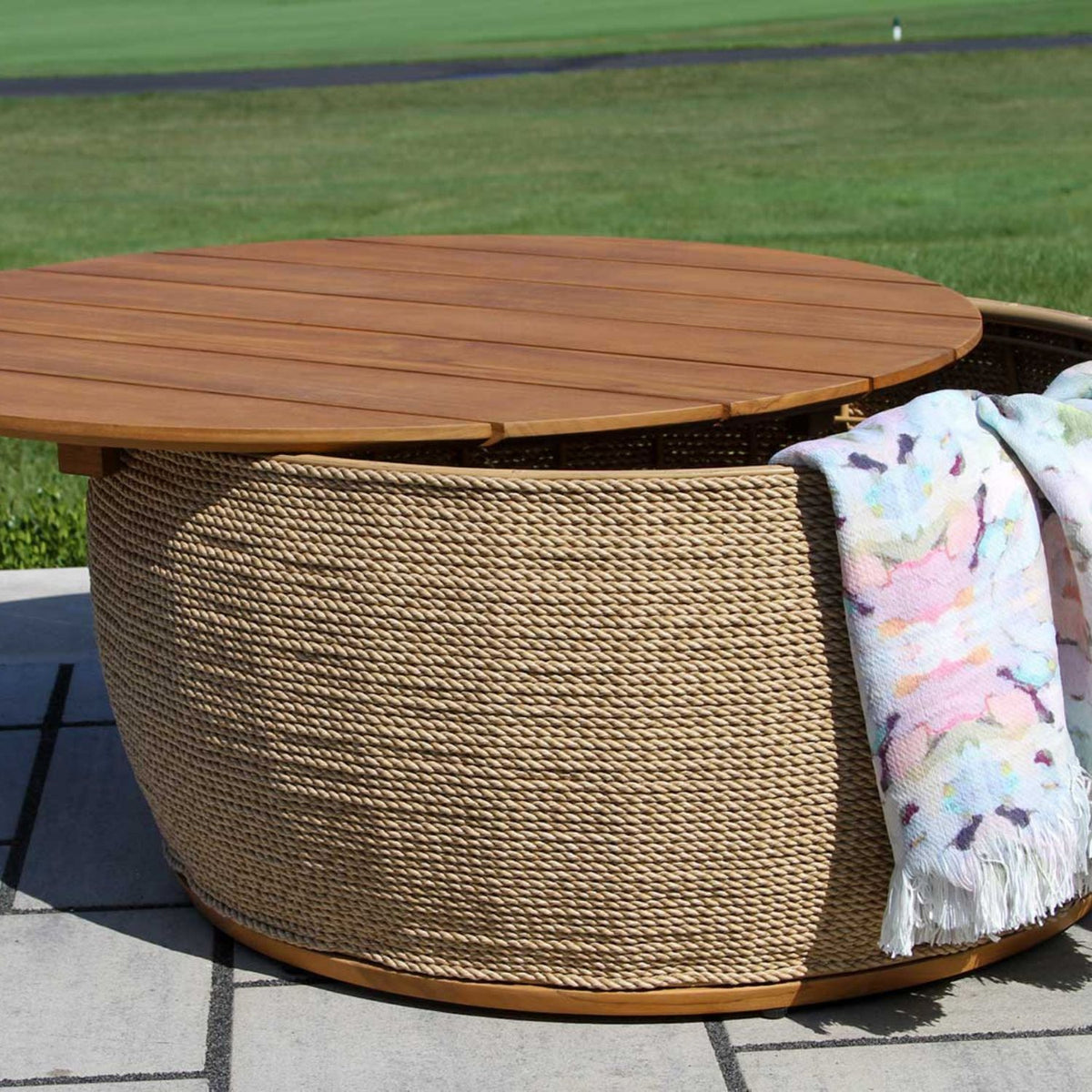 Collette Cable Wicker Outdoor Patio Set