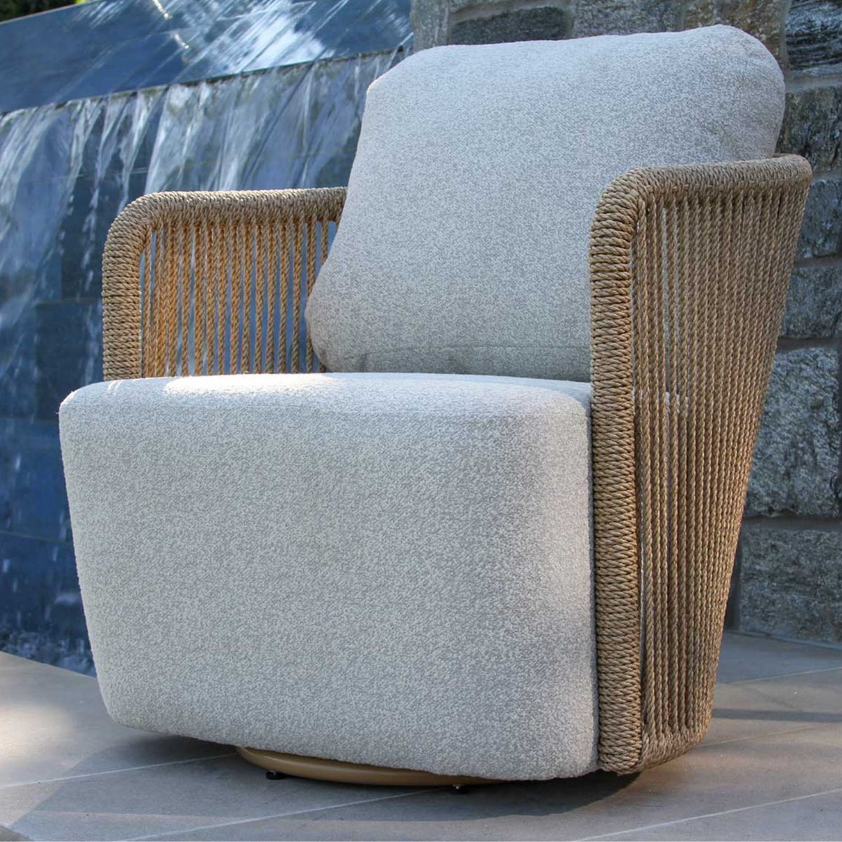 Collette Cable Wicker Outdoor Patio Set