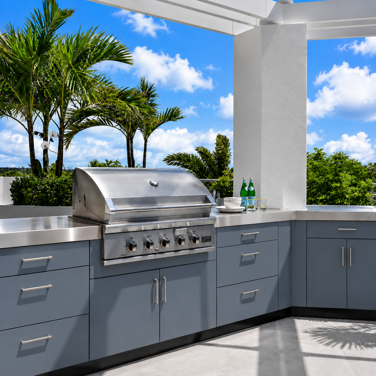 Custom, Marine Grade, Counter tops, Riviera Outdoor Décor, Corpus Christi, Texas
