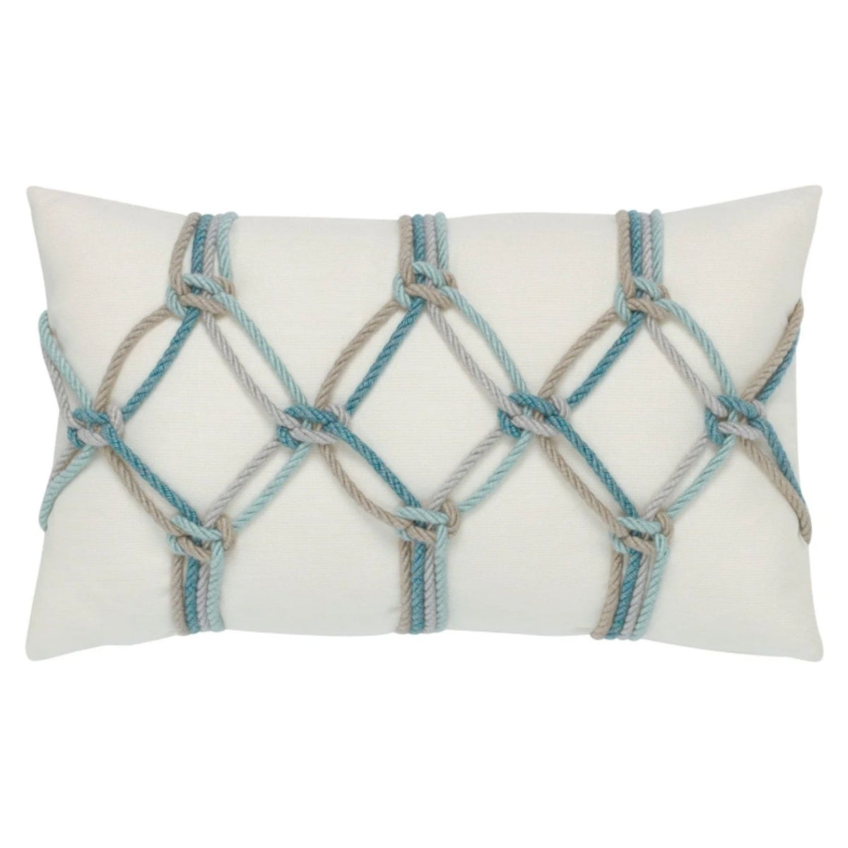 Aqua Rope 12x20,  by Elaine Smith