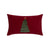 Christmas Outdoor Pillow - Fraser Fir Ruby 12x20