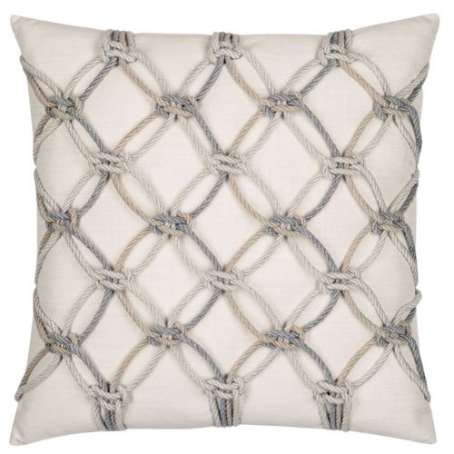 Aqua Rope 20x20,  by Elaine Smith