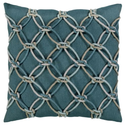 Aqua Rope 20x20,  by Elaine Smith