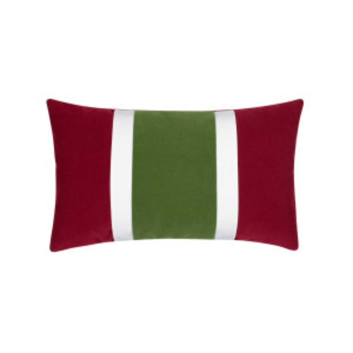 Christmas Outdoor Pillow - Traditional  Ruby 12x20