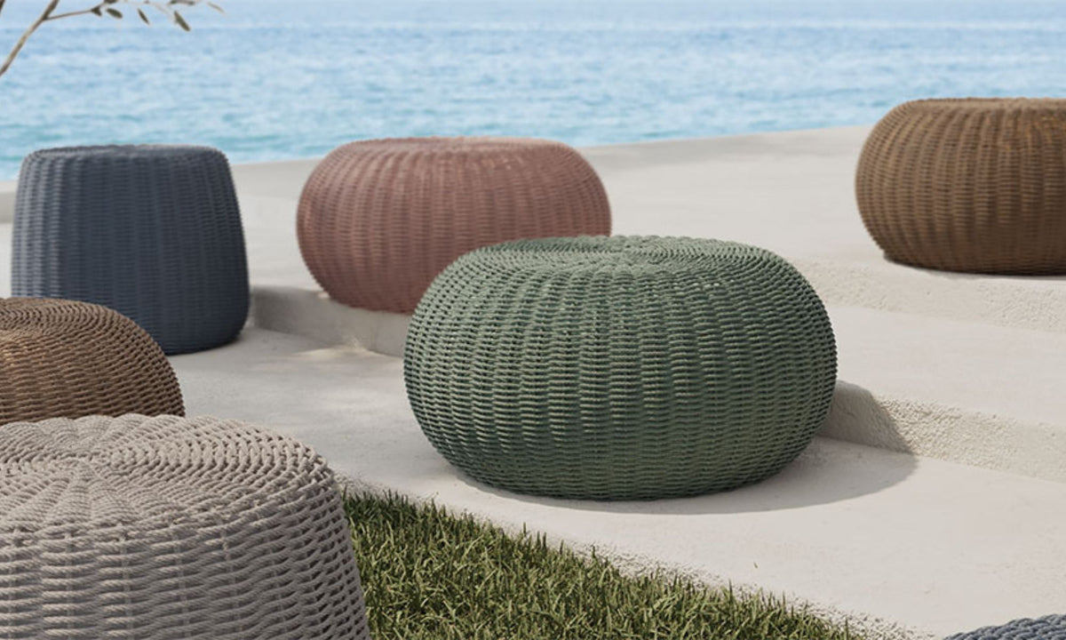 Cloud Large Pouf by Ebel