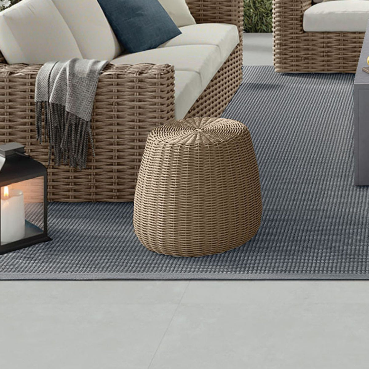 Cloud Small Pouf by Ebel