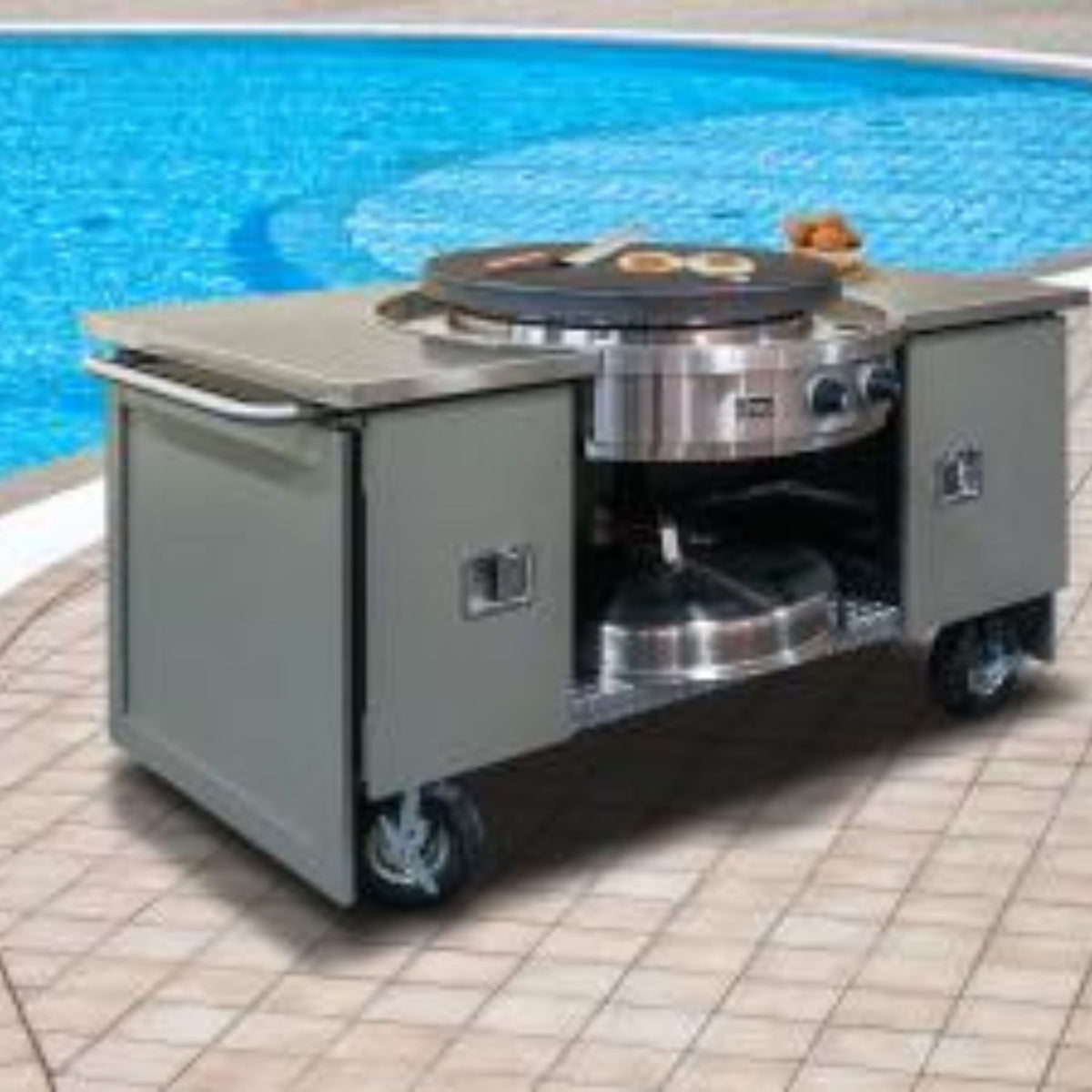 Evo, flat top grill.  The best in flattop grills, Riviera Outdoor Décor, Corpus Christi, Texas