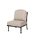 Grand Terrace Cushioned Armless Lounge Chair