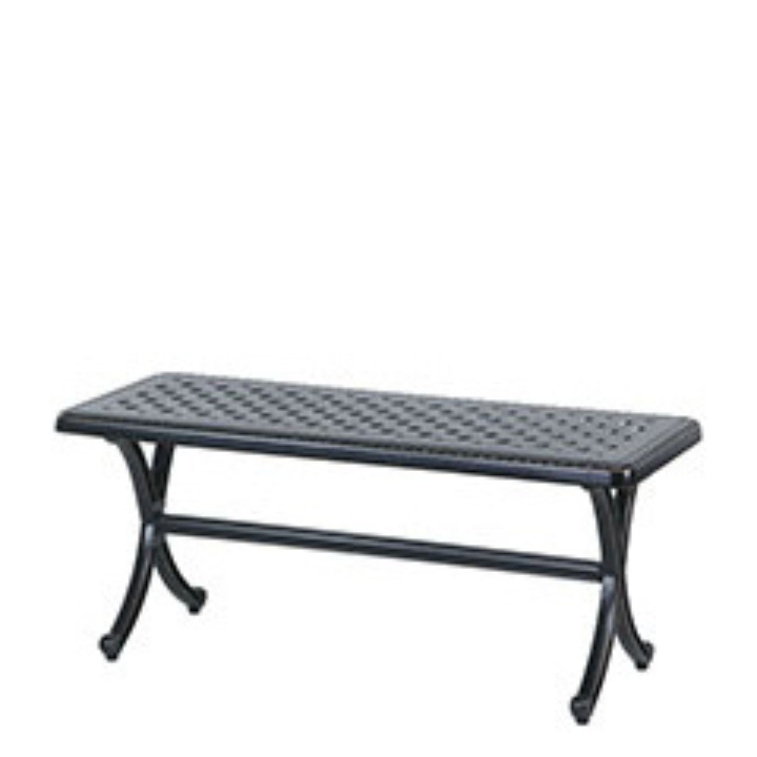 Grand Terrace Cushioned Backless Bench