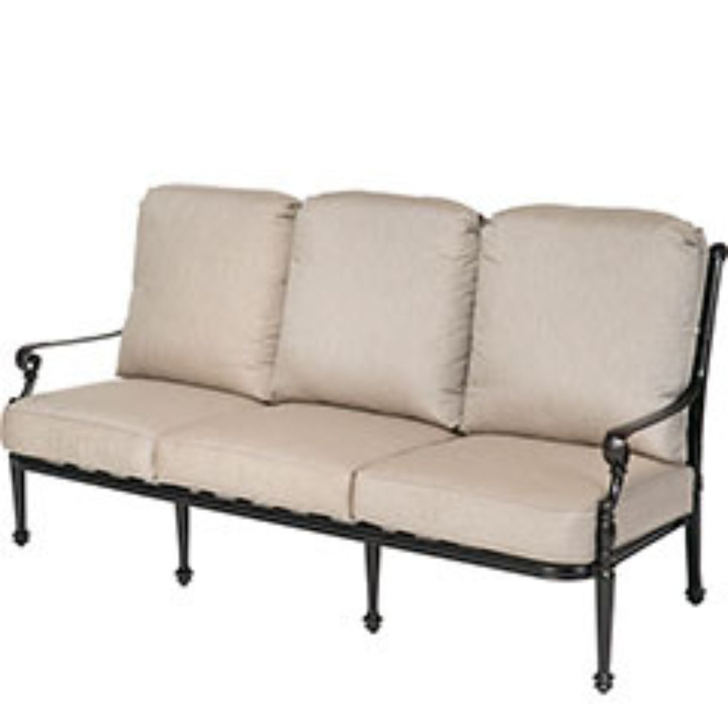 Grand Terrace Cushioned High Back Sofa