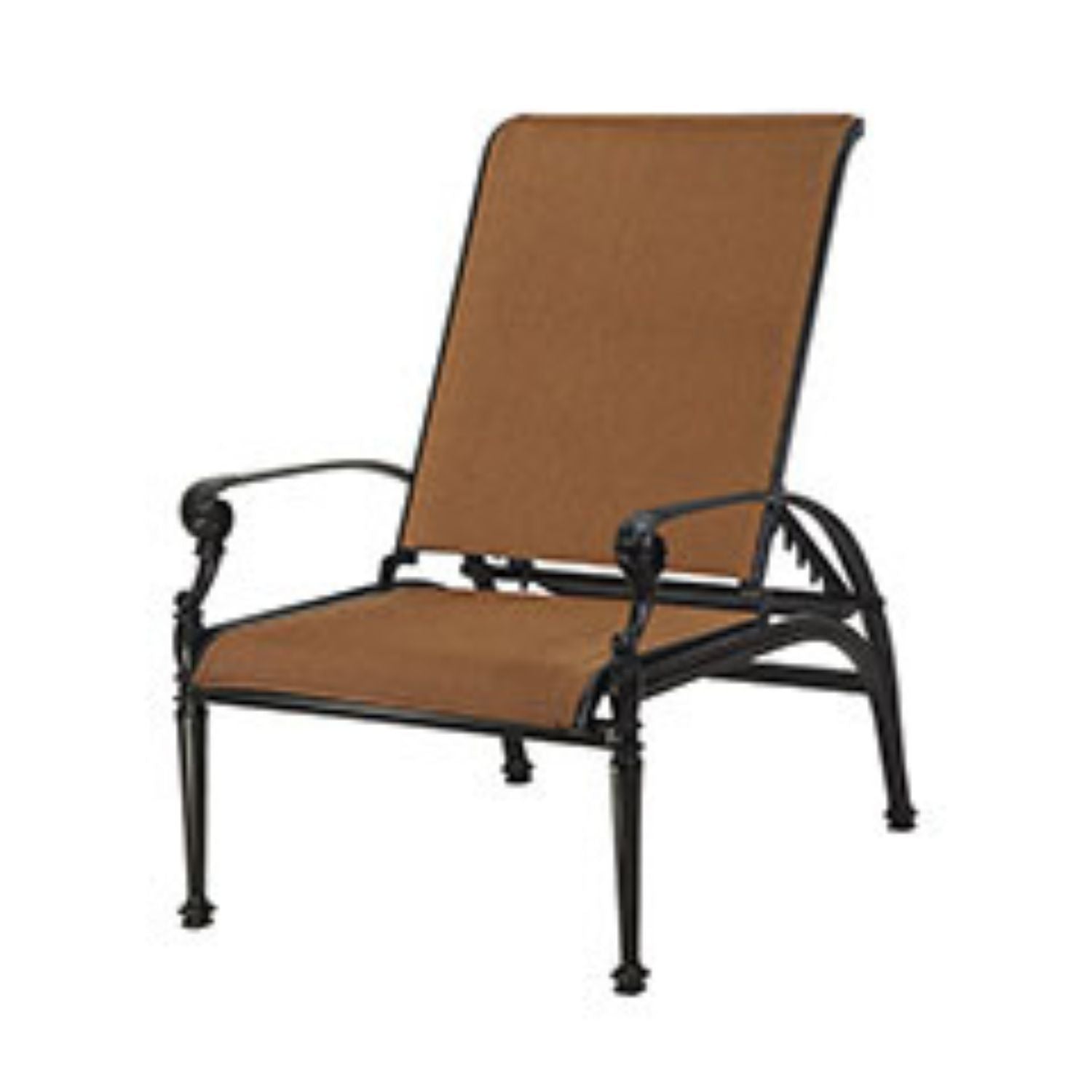 Grand Terrace Padded Sling Reclining Chair