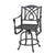 Grand Terrace Cushioned Swivel Balcony Stool