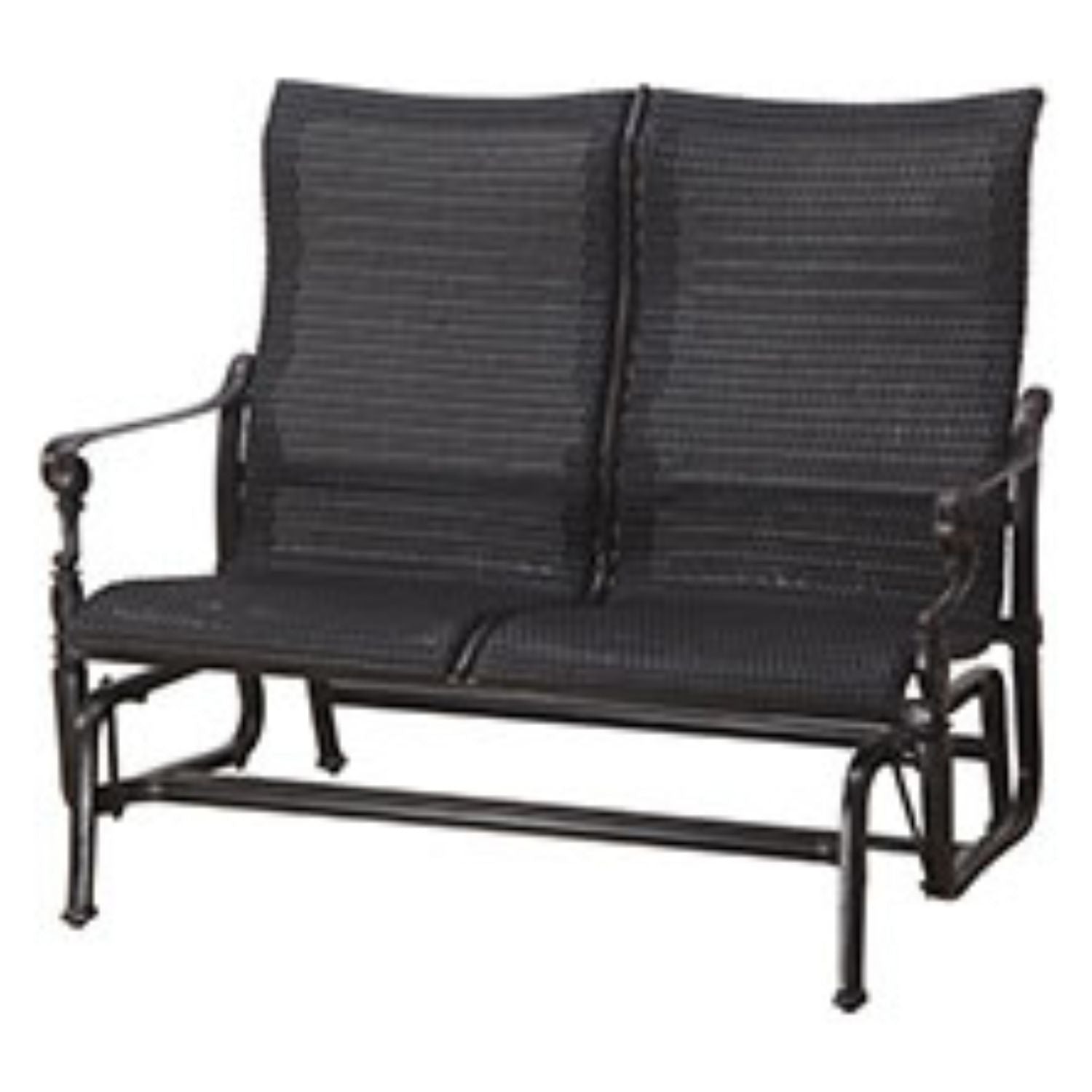 Grand Terrace Woven HB Loveseat Glider