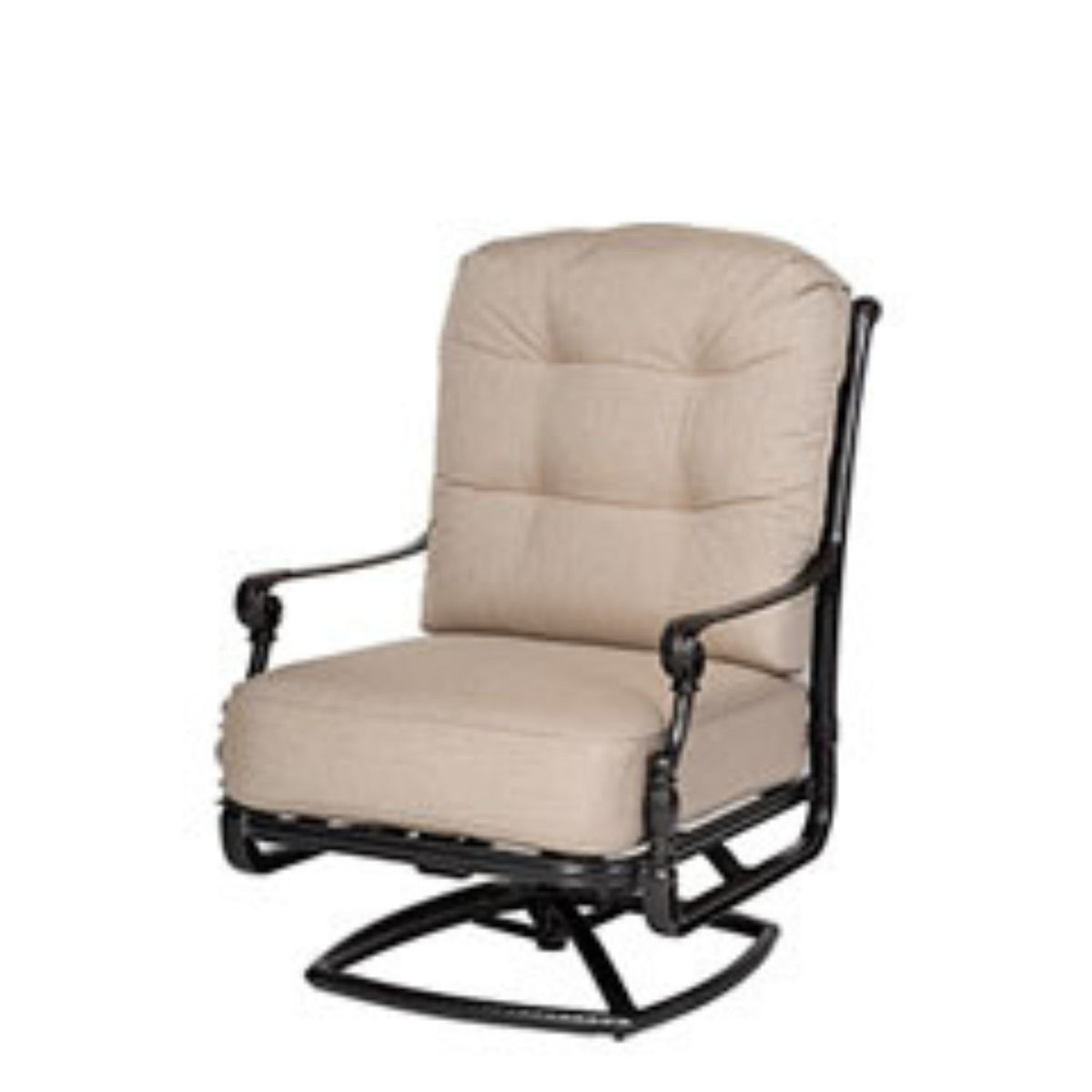 Grand Terrace Cushioned XL Swivel Rocking Lounge Chair
