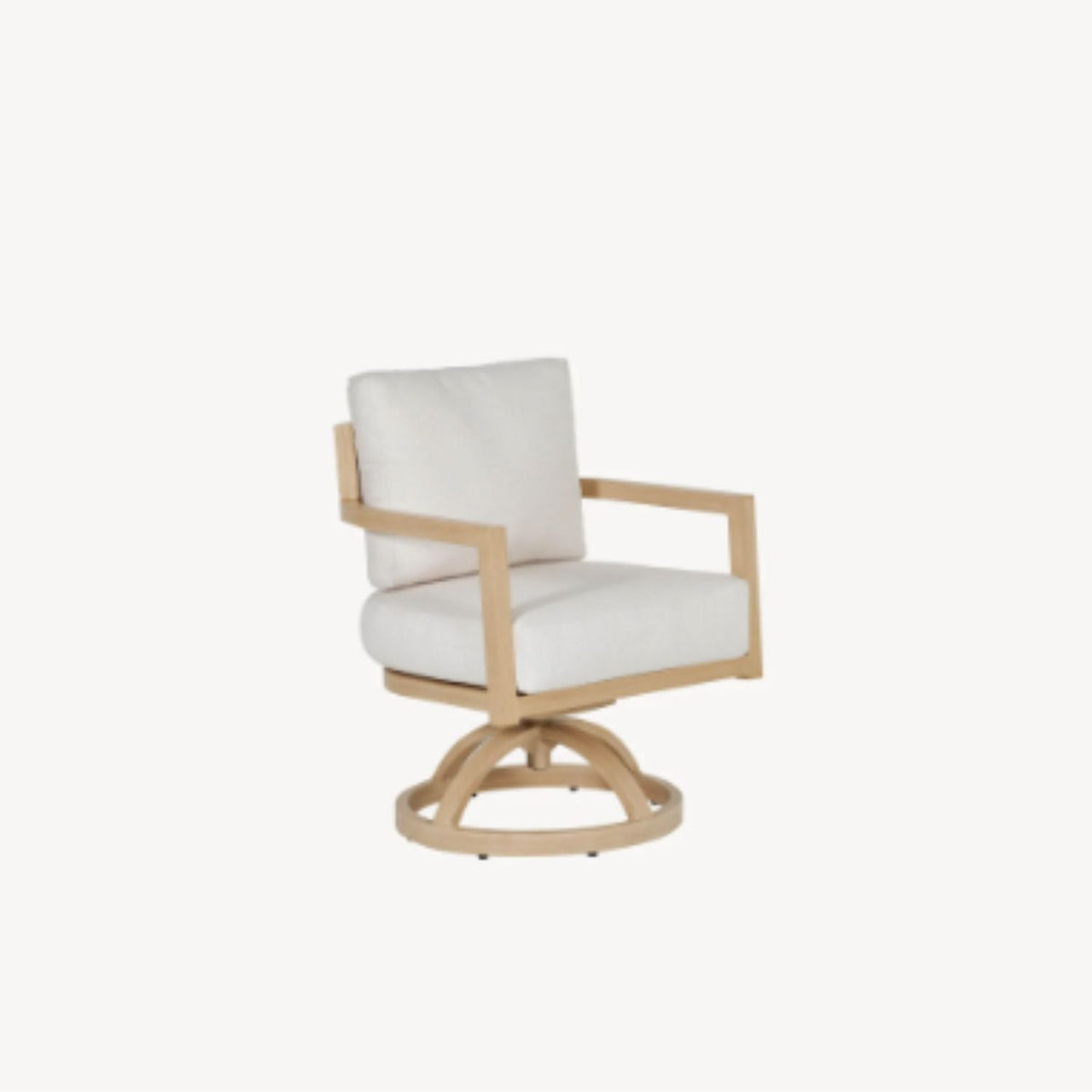 Gala Cushioned Swivel Dining Chair