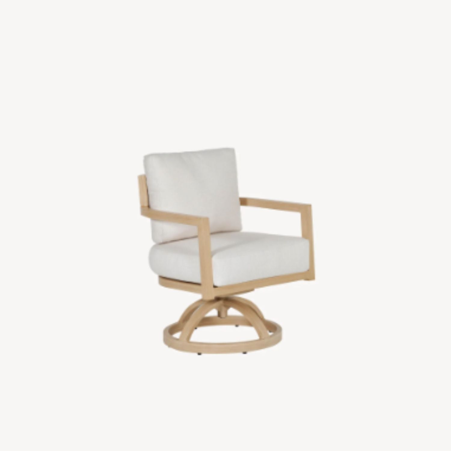 Gala Cushioned Swivel Dining Chair