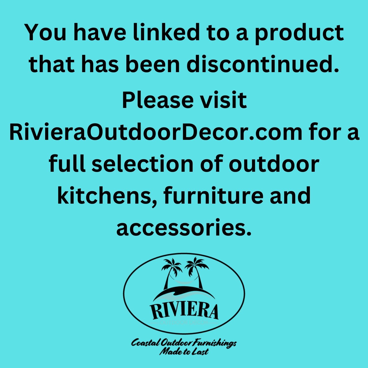 Discontinued Product Notice