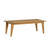 Lloyd Flanders Alpine Collection Teak 48" Cocktail Table, contemporary and sleek 