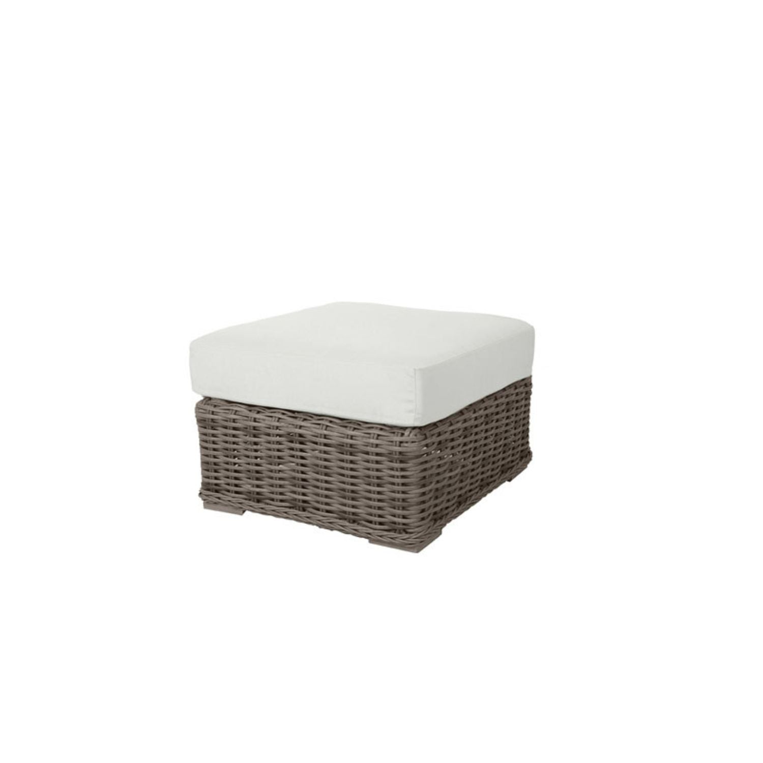 Laurent Ottoman with 6" NON-WELTED cushion
