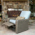 Laurent Swivel Recliner with 6" NON-WELTED cushions