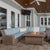 Laurent Chair Section with 6" NON-WELTED cushions