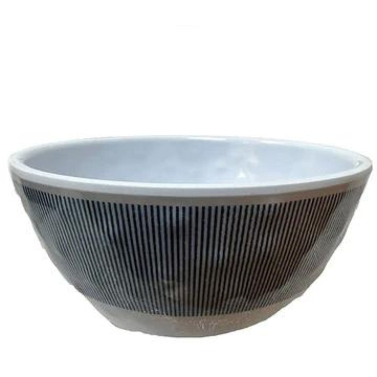 Seersucker Sea Salad Bowl - Set of 6