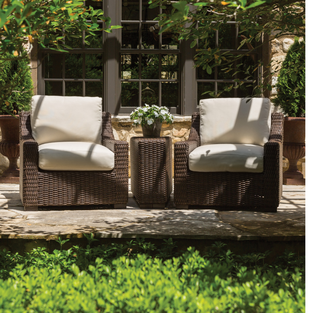 Mesa Wicker Collection by Lloyd Flanders, Riviera Outdoor Decor, Rockport, Texas 