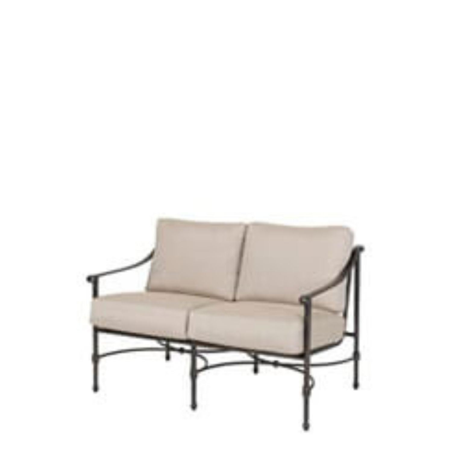 Morro Bay Collection Loveseat by Gensun Outdoor,  Neoclassical design. Cast aluminum, no rust