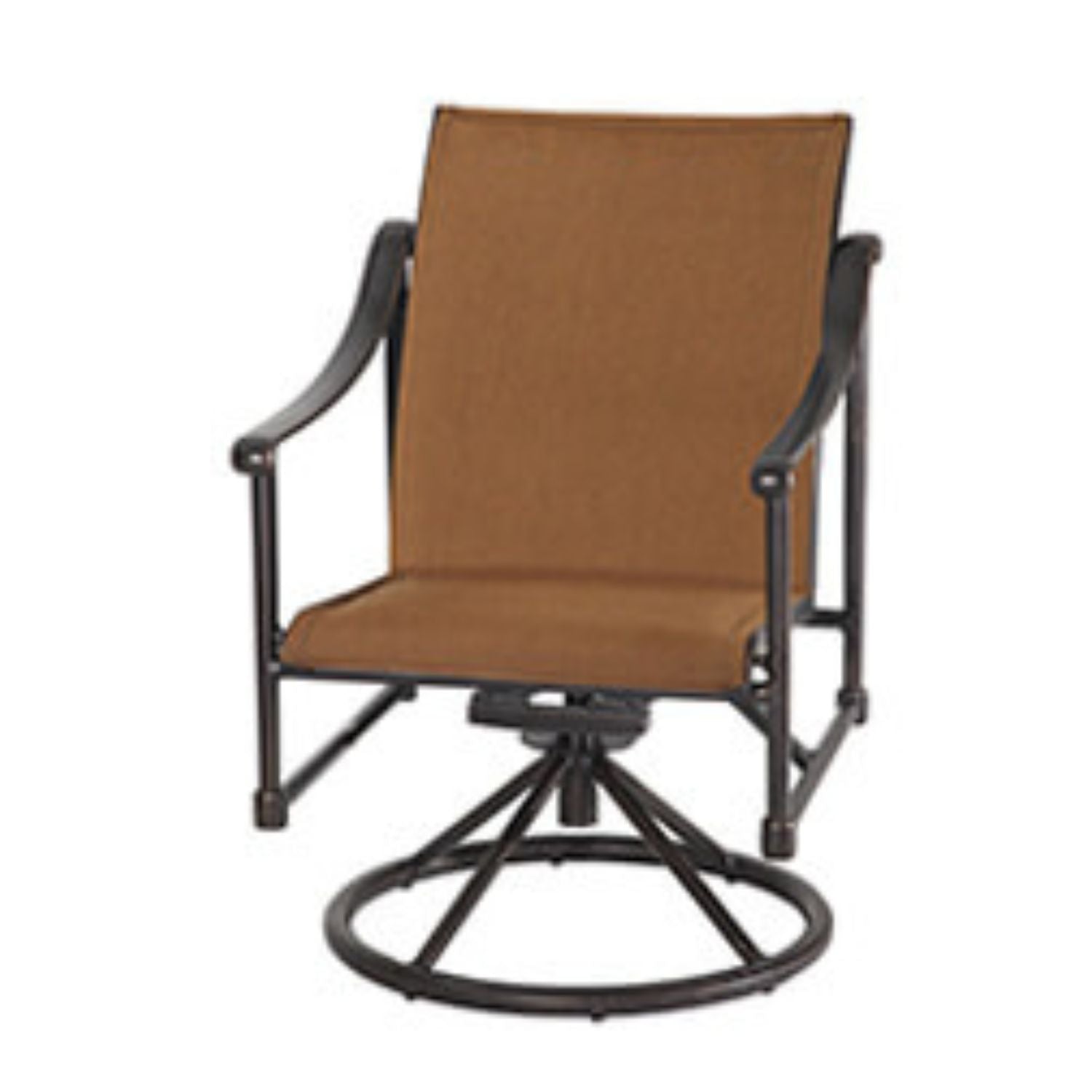 Morro Bay Padded Sling Swivel Rocker